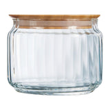 Luminarc Nova Jars with Bamboo Lids 500ml (6 Pack)