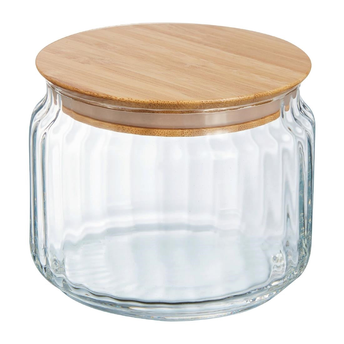 Luminarc Nova Jars with Bamboo Lids 500ml (6 Pack)