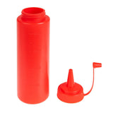 Vogue Red Squeeze Sauce Bottle 8oz