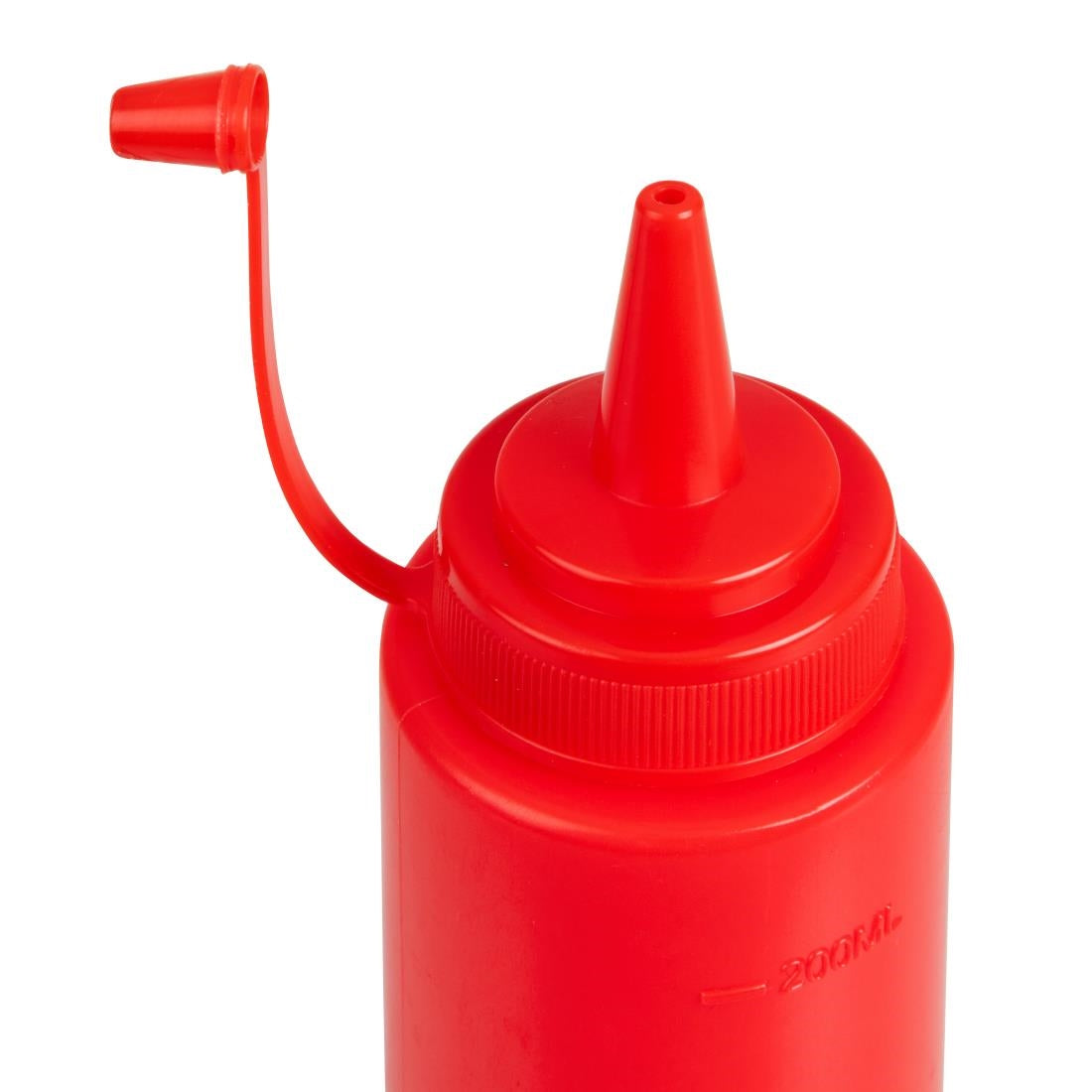 Vogue Red Squeeze Sauce Bottle 8oz