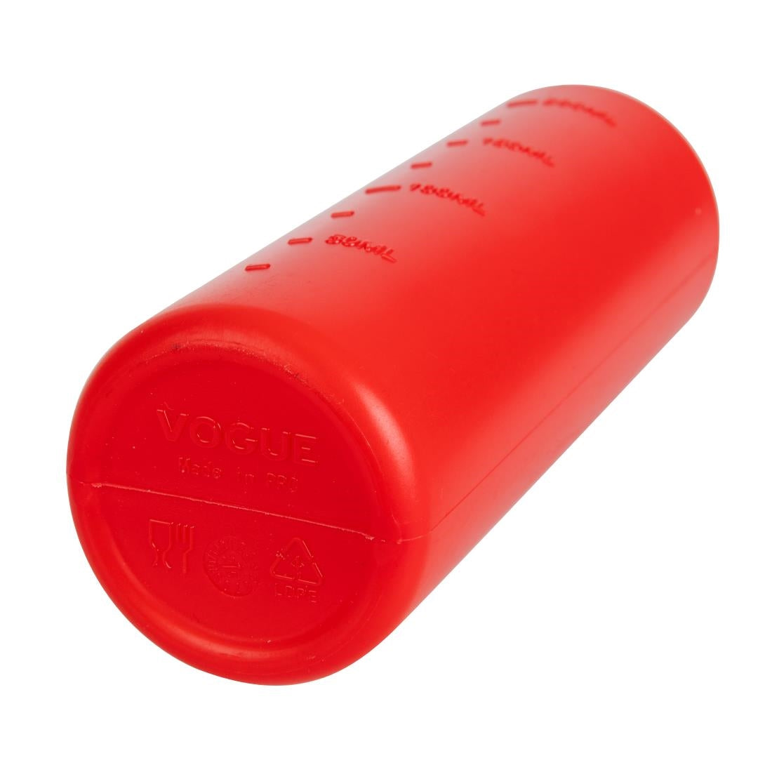 Vogue Red Squeeze Sauce Bottle 8oz
