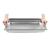 Matfer Bourgeat Stainless Steel 1/2 Gastronorm Tray 65mm