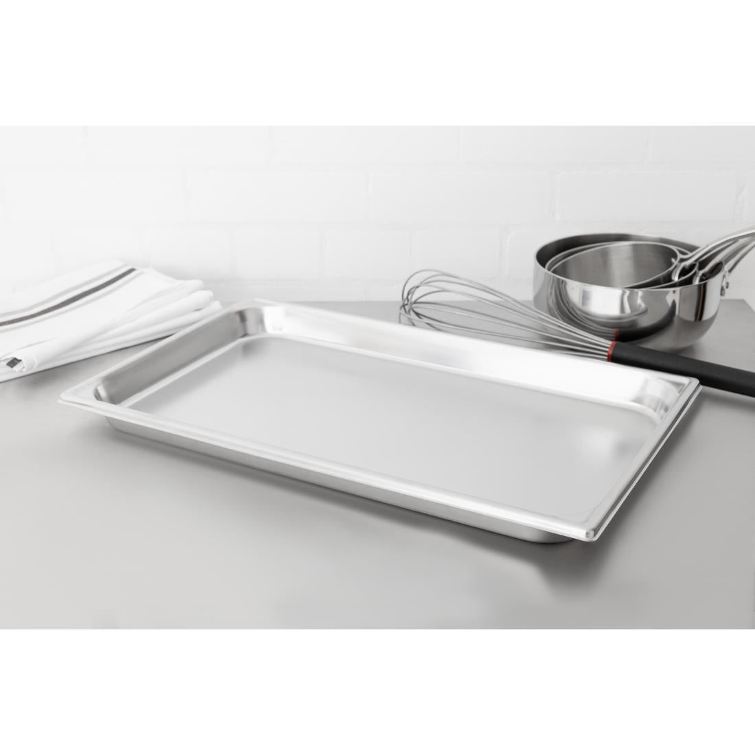Matfer Bourgeat Stainless Steel 1/2 Gastronorm Tray 40mm