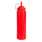 Vogue Red Squeeze Sauce Bottle 24oz