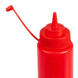 Vogue Red Squeeze Sauce Bottle 24oz