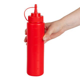 Vogue Red Squeeze Sauce Bottle 24oz