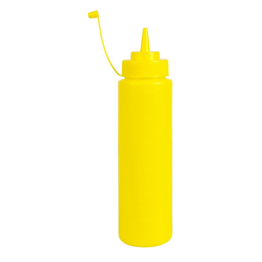 Vogue Yellow Squeeze Sauce Bottle 24oz