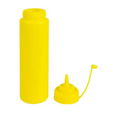 Vogue Yellow Squeeze Sauce Bottle 24oz