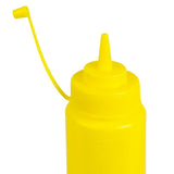 Vogue Yellow Squeeze Sauce Bottle 24oz