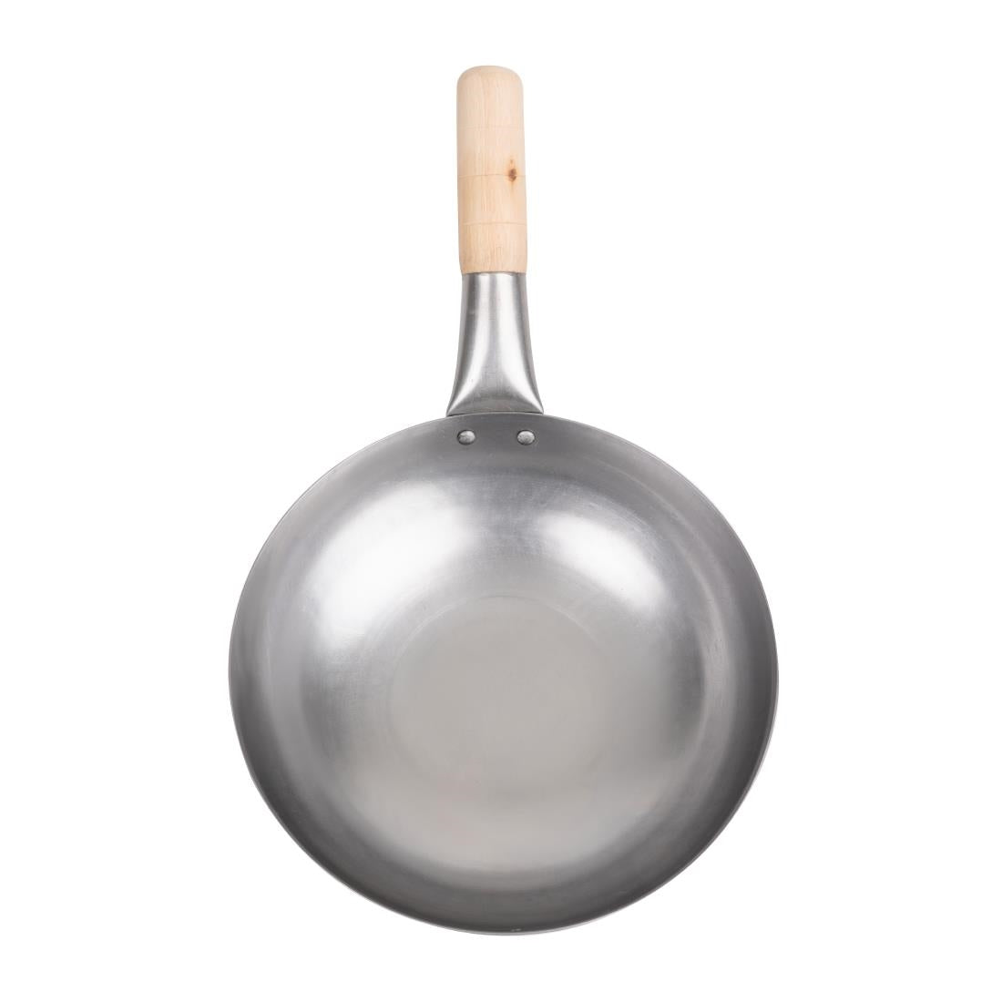 Vogue Mild Steel Flat Base Wok 254mm