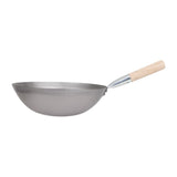 Vogue Mild Steel Round Base Wok 356mm