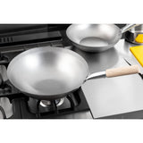 Vogue Mild Steel Round Base Wok 356mm