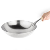 Vogue Mild Steel Round Base Wok 356mm