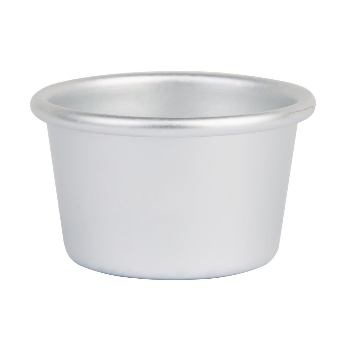 Vogue Aluminium Mini Dariole Mould 85ml (6 pack)