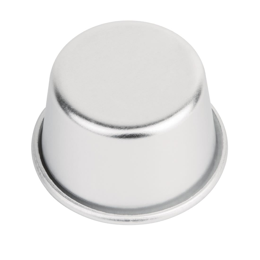Vogue Aluminium Mini Dariole Mould 85ml (6 pack)
