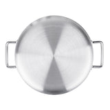 Vogue Aluminium Double Boiler Pan with Lid 28cm