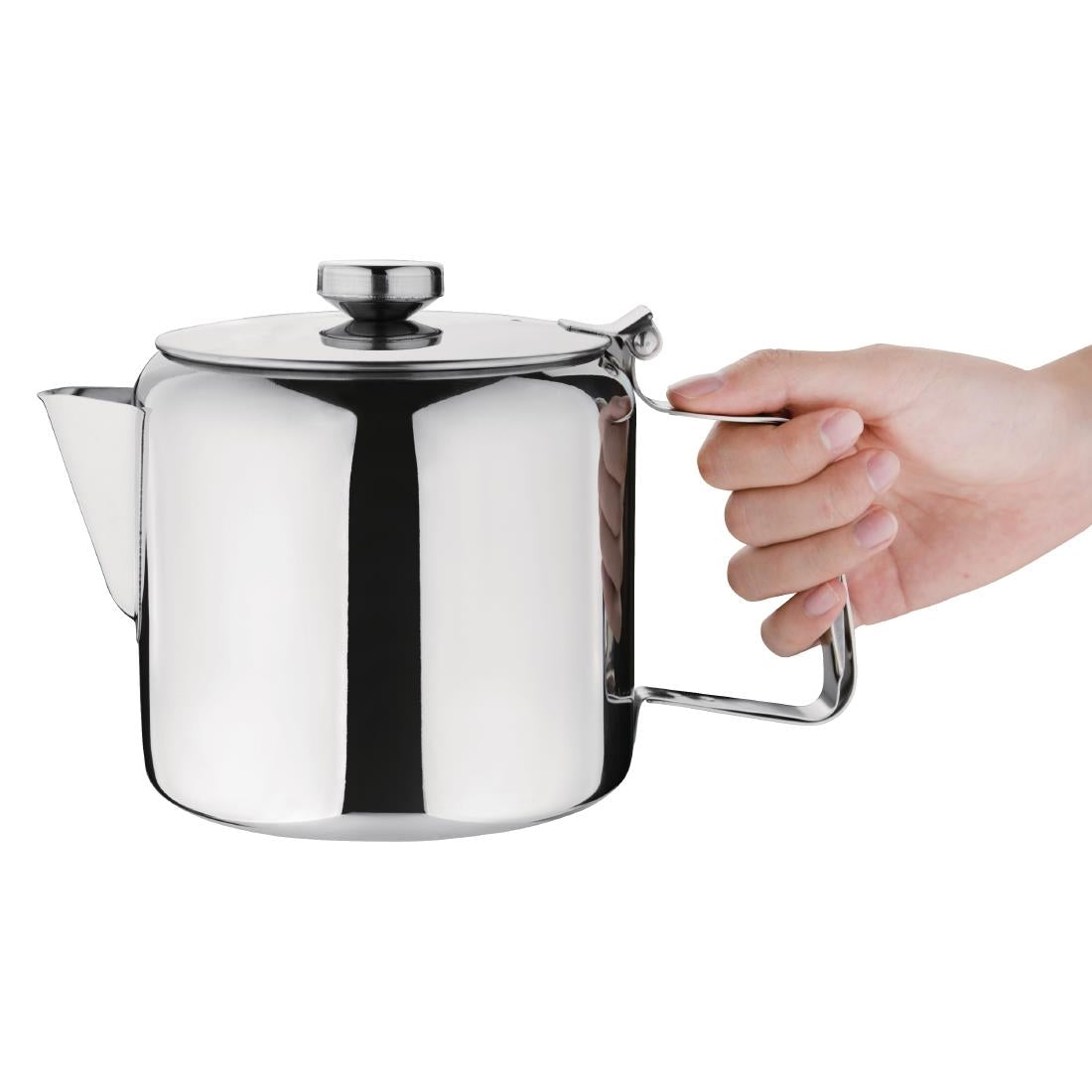 Olympia Concorde Stainless Steel Teapot 2Ltr