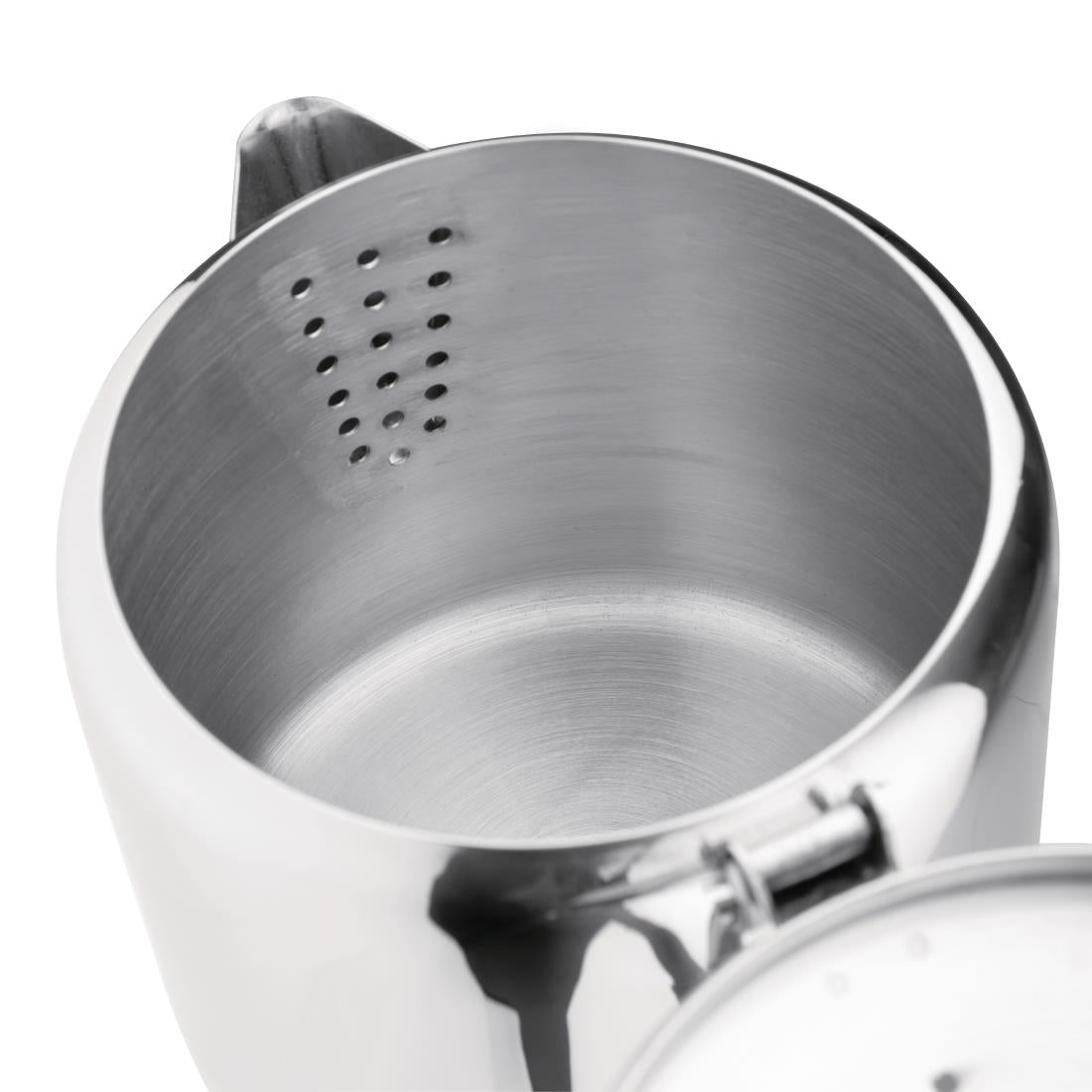 Olympia Concorde Stainless Steel Teapot 2Ltr