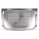 Vogue Stainless Steel Perforated 1/1 Gastronorm Tray 20mm