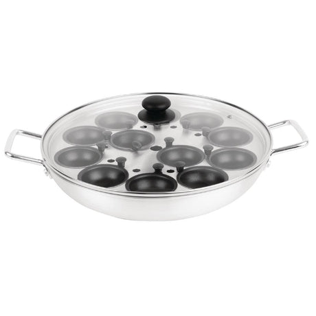 Vogue Aluminium Egg Poacher 35cm