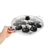Vogue Aluminium Egg Poacher 35cm