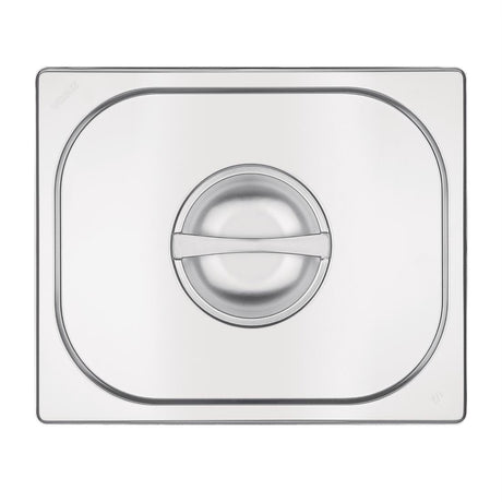 Vogue Stainless Steel 1/2 Gastronorm Lid