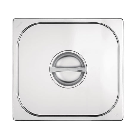 Vogue Stainless Steel 2/3 Gastronorm Lid