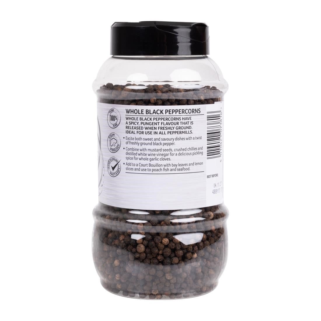 Schwartz Whole Black Peppercorns 460g