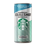 Starbucks Double Shot Espresso Iced Coffee No Added Sugar Cans 200ml (Pack of 12)