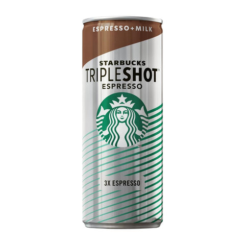 Starbucks Tripleshot Espresso Iced Coffee Cans 300ml (Pack of 12)