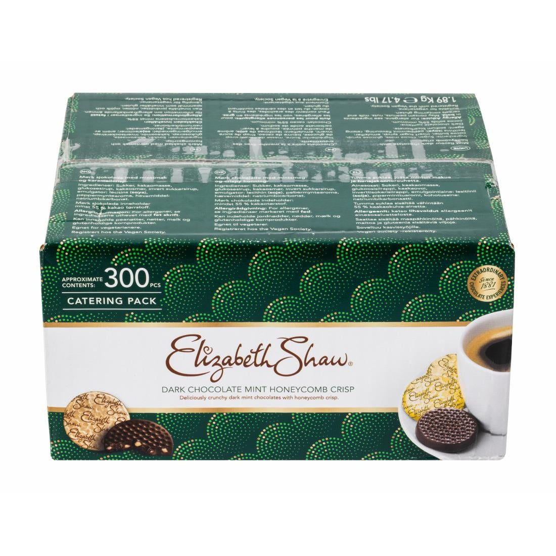 Elizabeth Shaw Dark Mint Crisp 1.89kg (300 Singles Pack)
