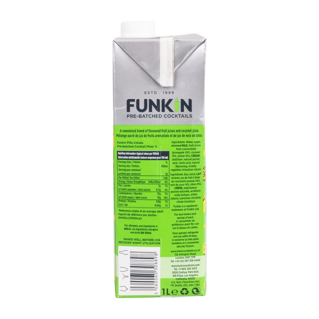 Funkin Pina Colada Mixer 1Ltr