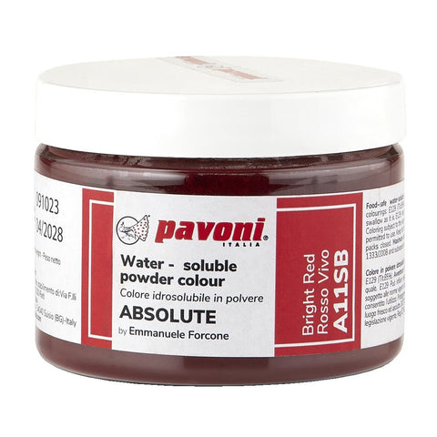 Pavoni Water Soluble Powder Bright Red 50g