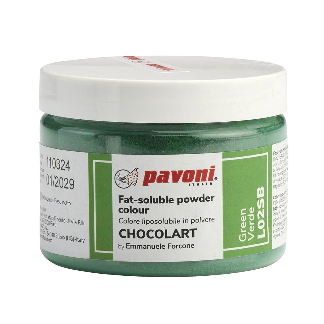 Pavoni Liposoluble Colours Green 40g