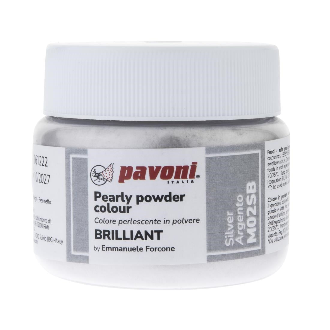 Pavoni Metallic Powder Sliver 40g