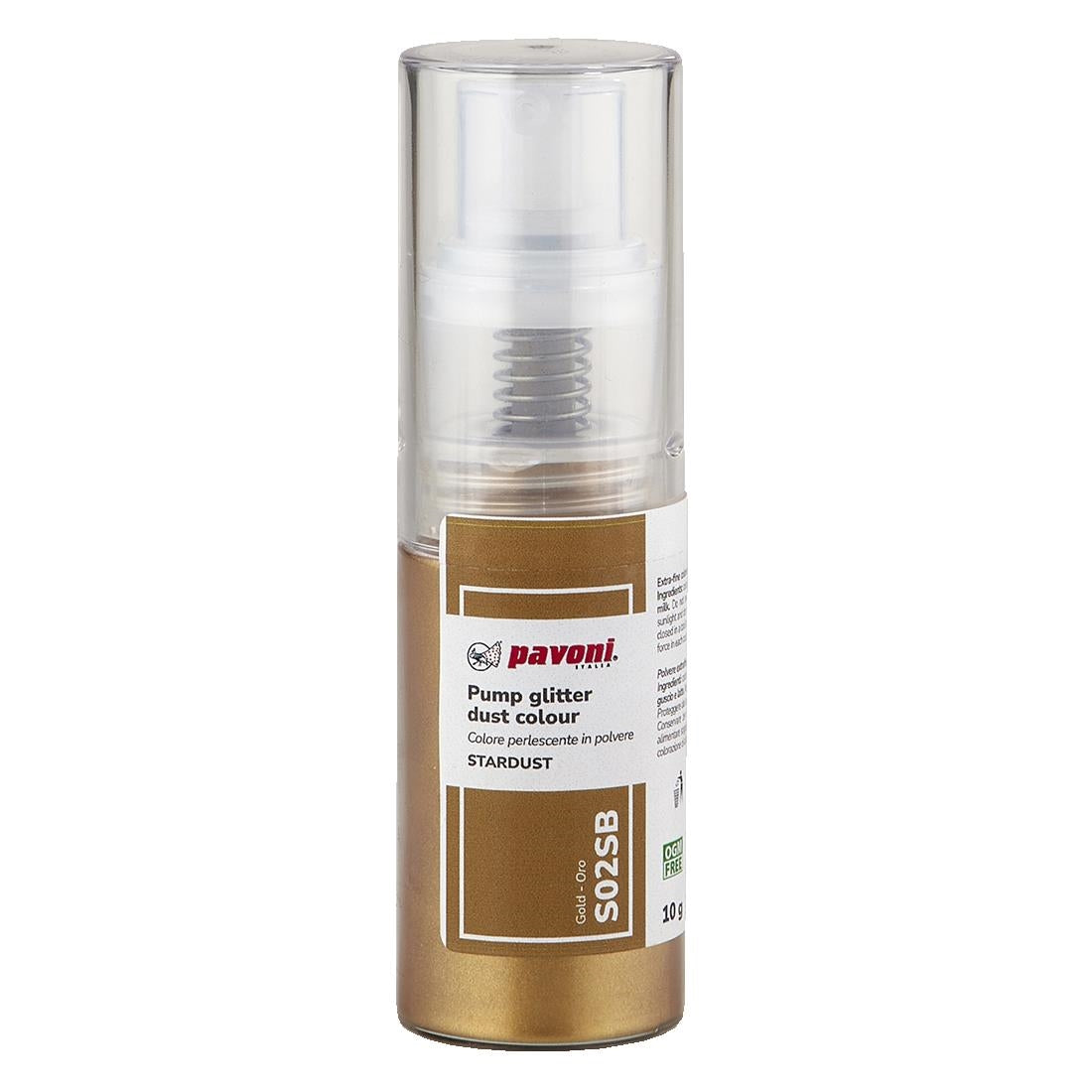 Pavoni Spray Pump Stardust Gold 10g