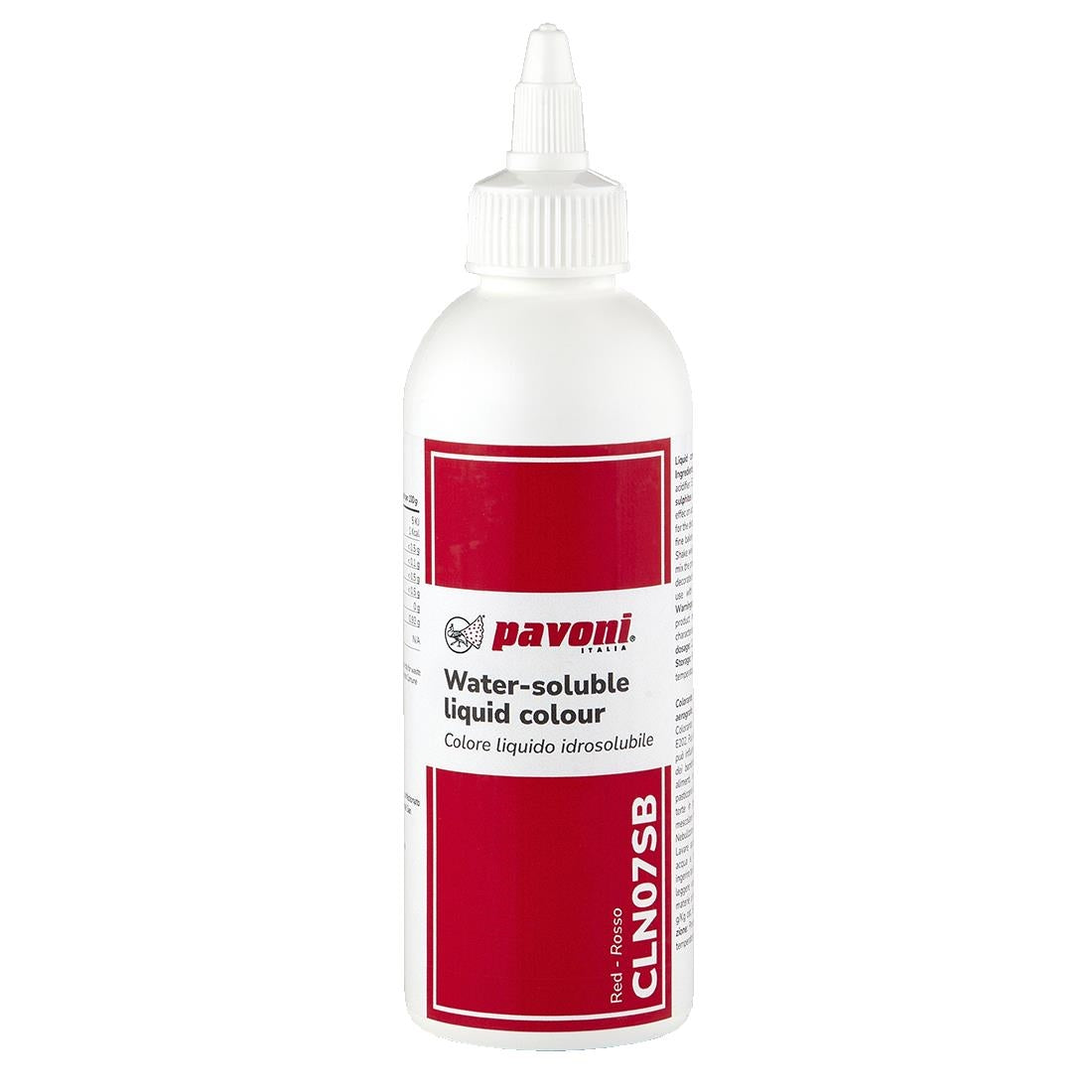 Pavoni Liquid Colours Red 190ml