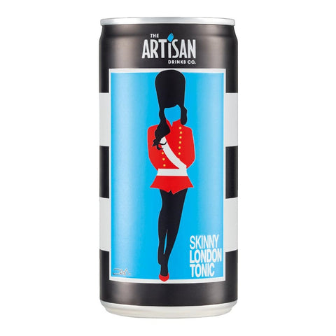 Artisan Drinks Skinny London Tonic Cans 200ml (Pack of 24)