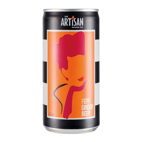 Artisan Drinks Fiery Ginger Beer Cans 200ml (Pack of 24)