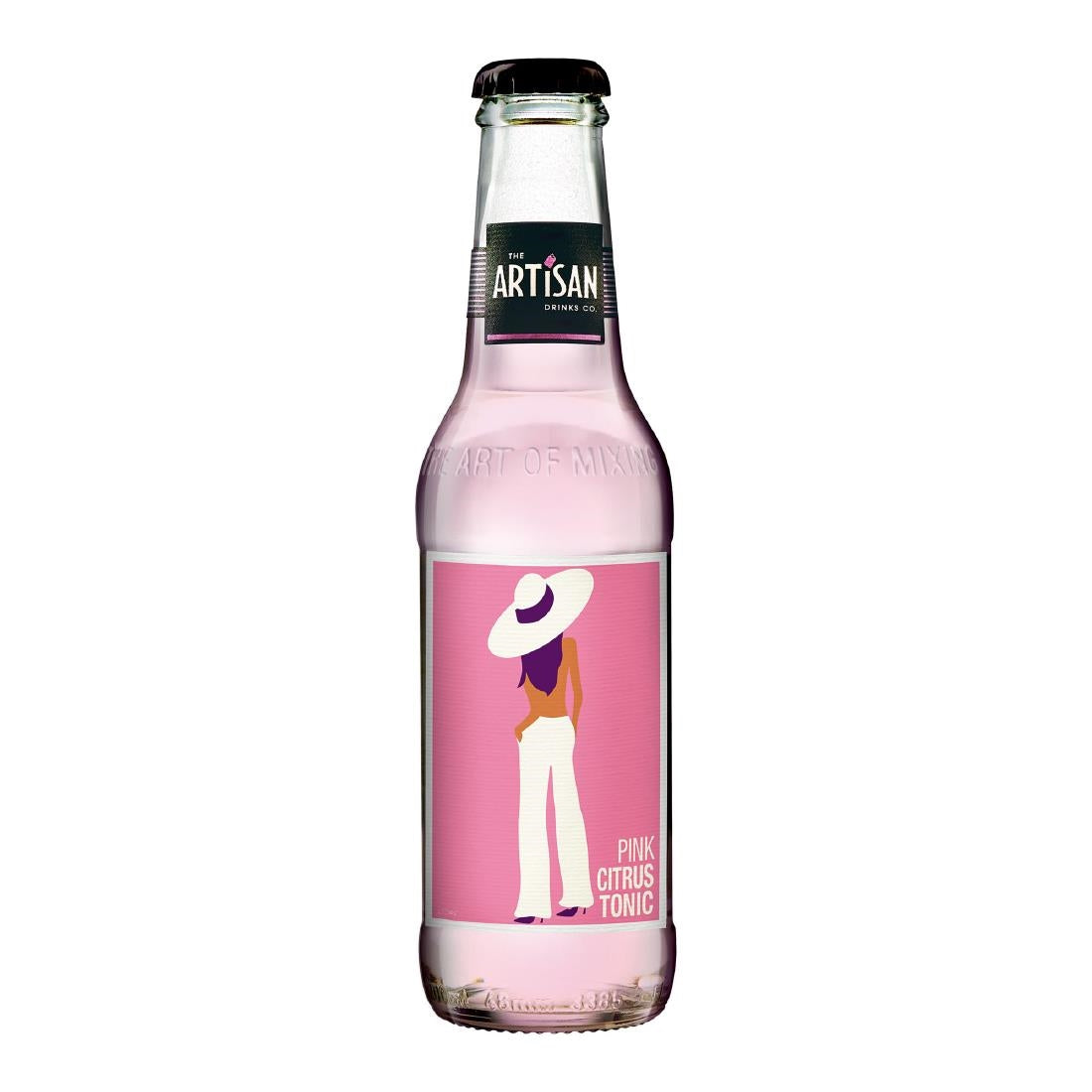 Artisan Drinks Pink Citrus Tonic Bottles 200ml (24 pack)