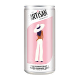 Artisan Drinks Pink Grapefruit & Blood Orange Soda Cans 250ml (Pack of 12)