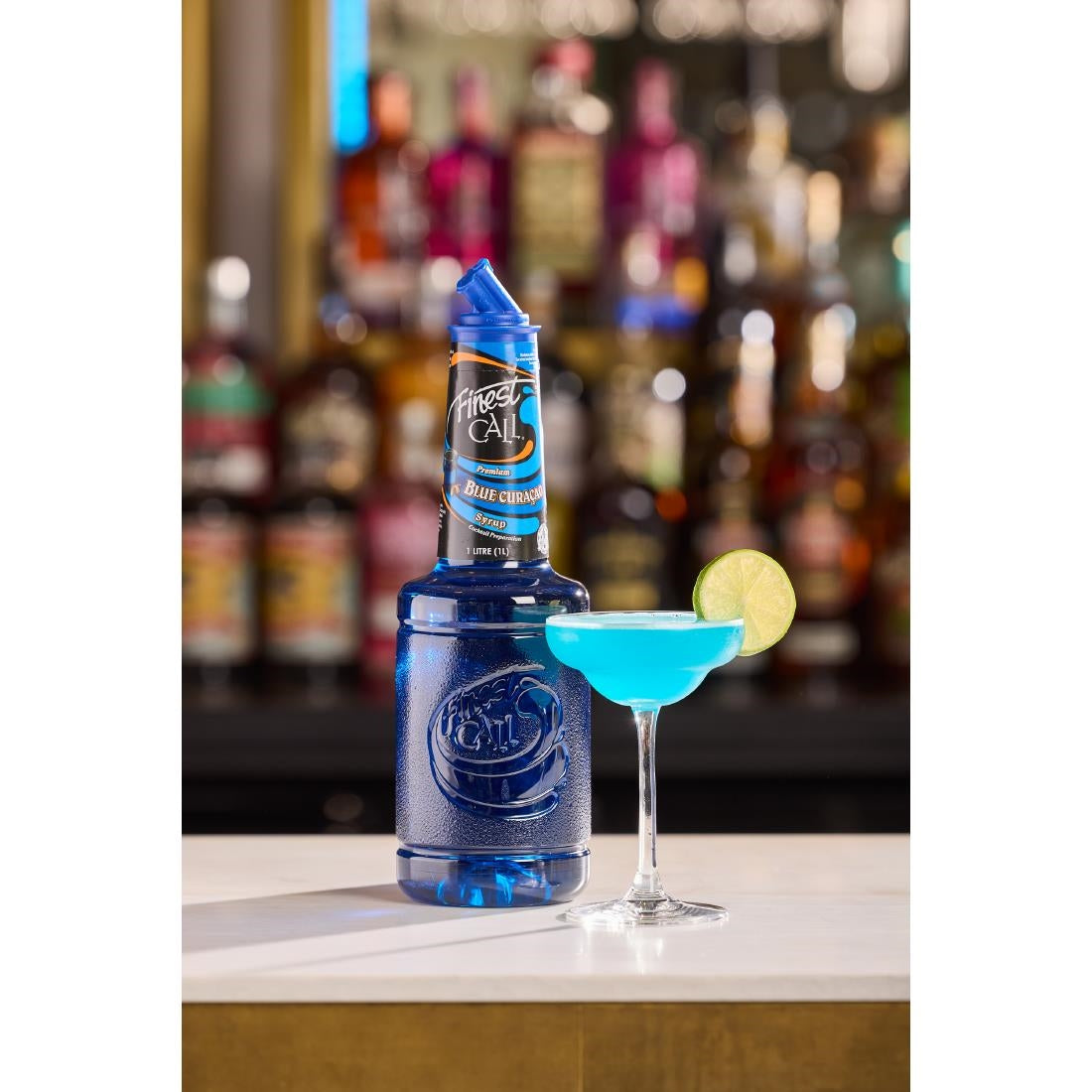 Finest Call Premium Blue Curacao Syrup 1Ltr