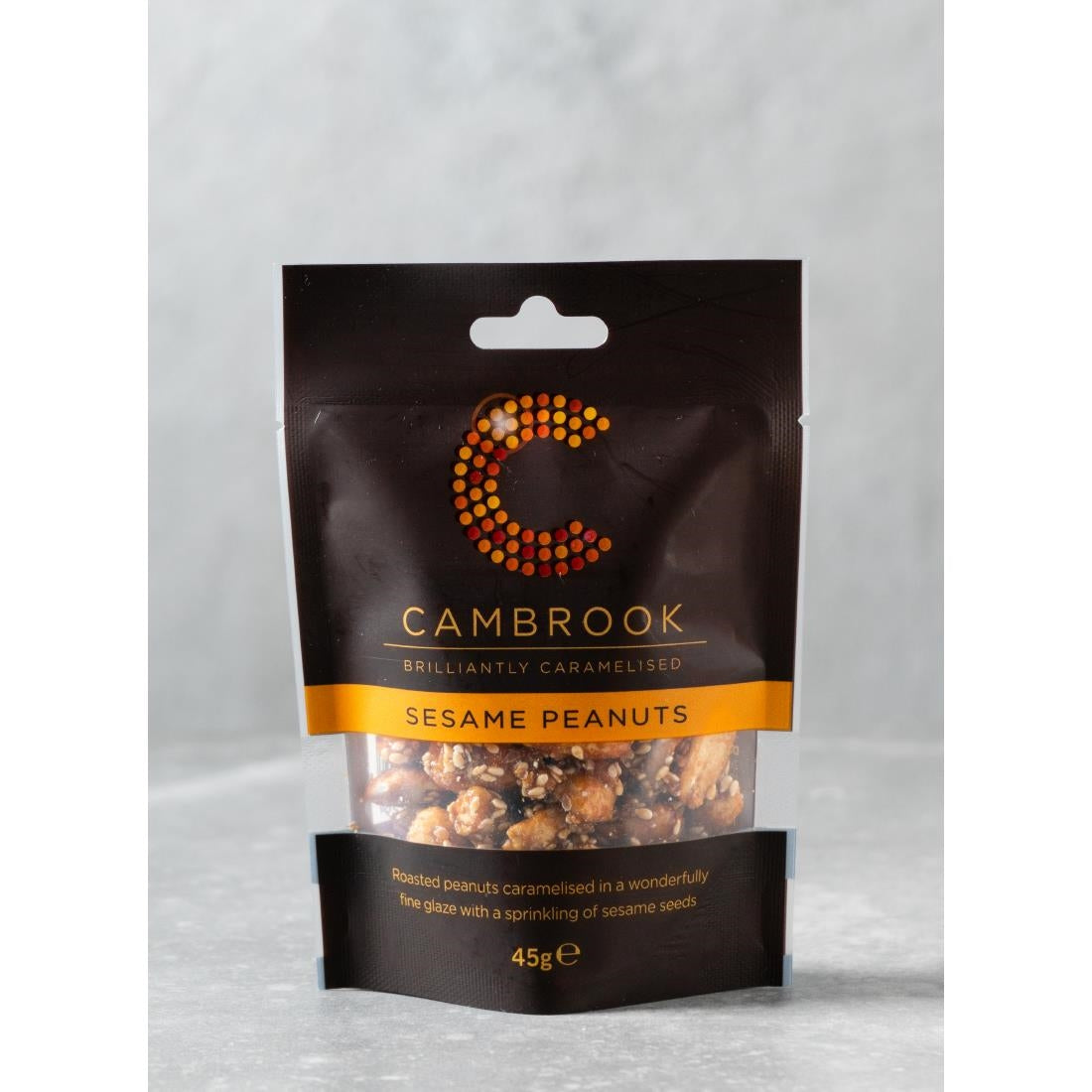 Cambrook Caramelised Sesame Peanuts Snack Pack 45g (12 Pack)