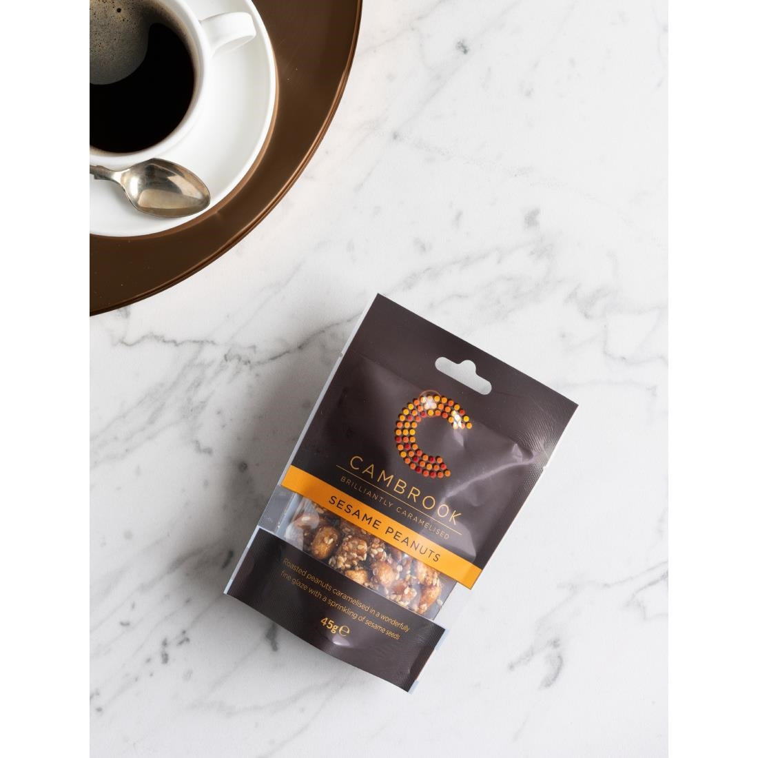 Cambrook Caramelised Sesame Peanuts Snack Pack 45g (12 Pack)