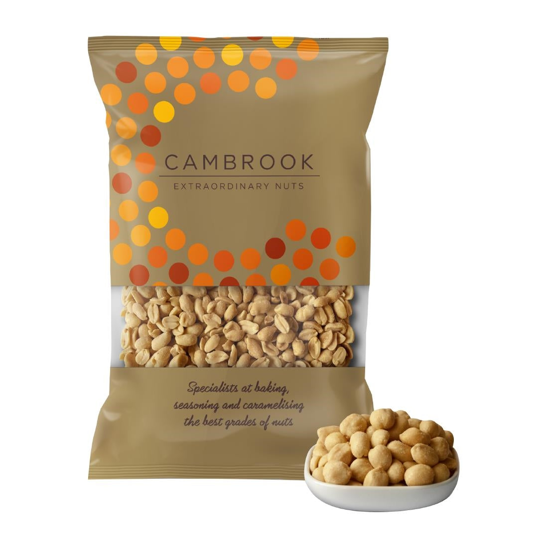 Cambrook Baked & Salted Peanuts Bulk Pack 1kg