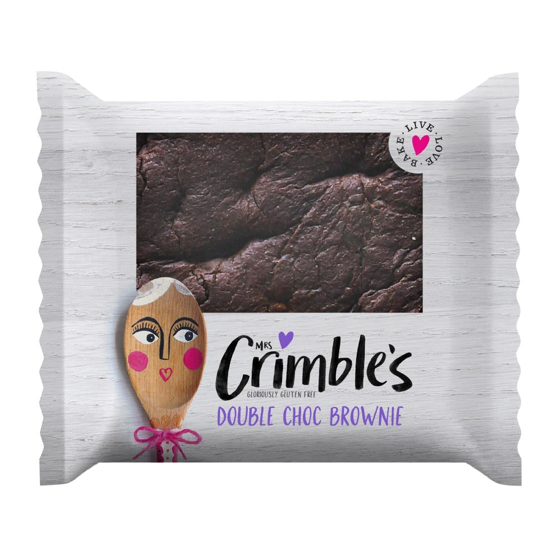 Mrs Crimble's Double Chocolate Brownies (24 pack)