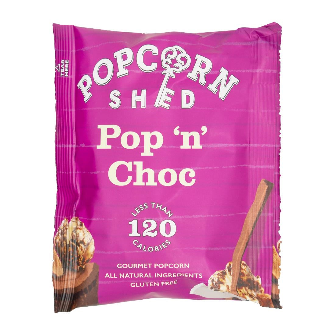 Popcorn Shed Pop N Choc Popcorn Snack Pack 24g (16 Pack)