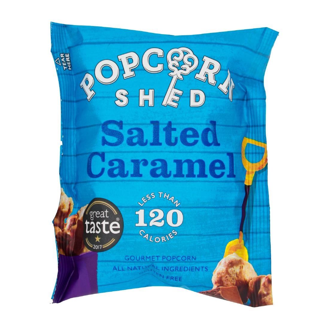 Popcorn Shed Salted Caramel Popcorn Snack Pack 24g (16 Pack)