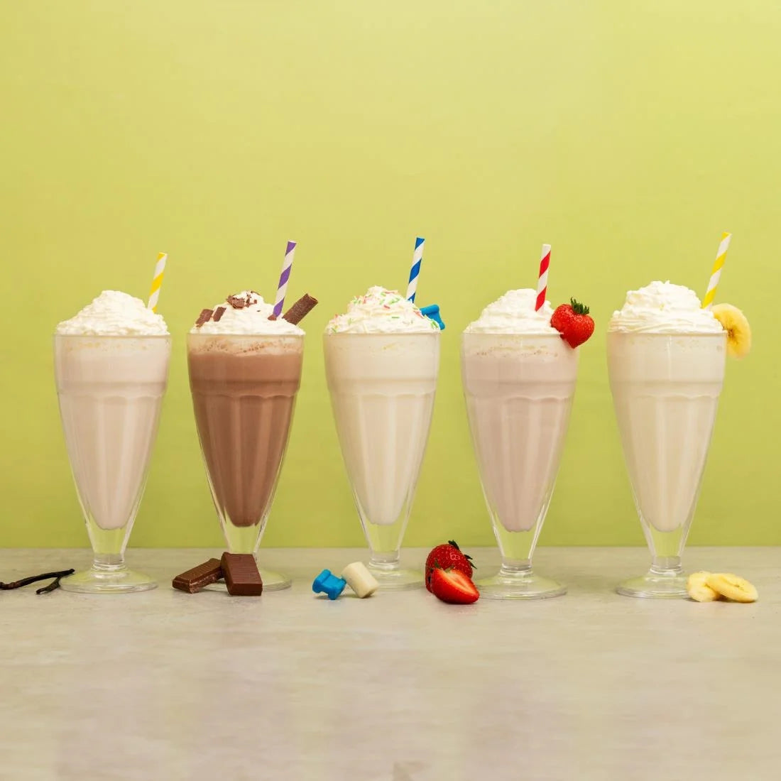 Dinoshakes Sugar Free Vanilla Milkshake Mix 1Ltr