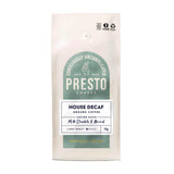 Presto Coffee House Decaf Ground Coffee 1kg